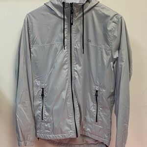 Calvin Klein Light Gray Windbreaker